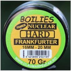 Boilies Claumar Fishmeal Nuclear Hard Frankfurter 16mm-20mm 70gr Boilies Claumar Fishmeal Nuclear Hard Frankfurter 16mm-20mm 70gr